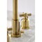 Kingston Brass FSC8933ZX Millennium Widespread Bathroom Faucet W/ Brass Pop-Up, Brass FSC8933ZX - alternate 4